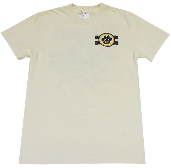 Missouri Football Tiger Ivory Tee