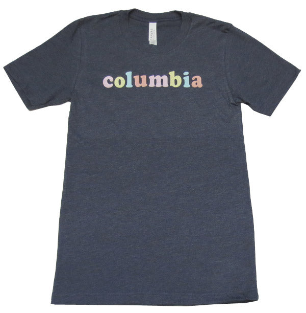 Columbia Heathered Navy Tee