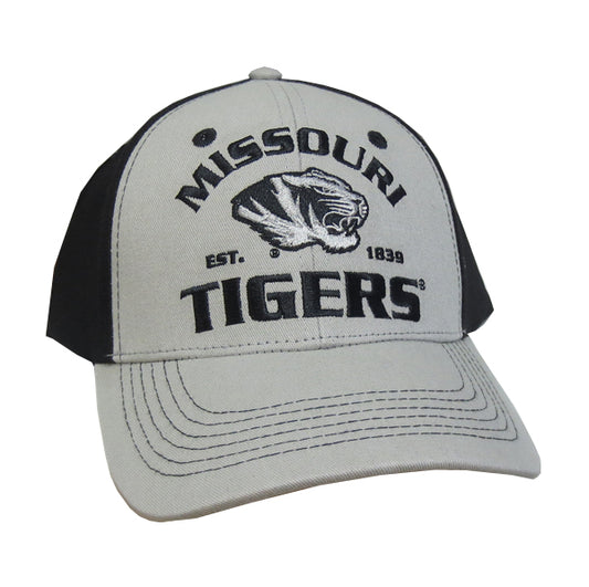 Missouri Tigers Grey/Black Cap