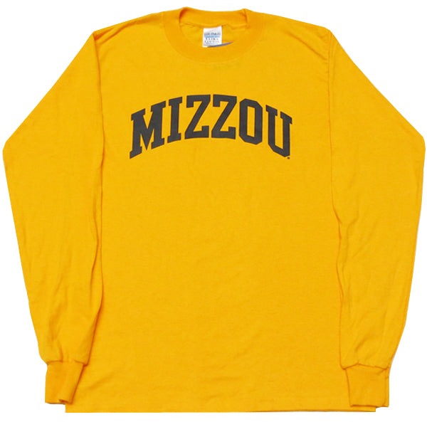 Arched Mizzou Gold LS Tee