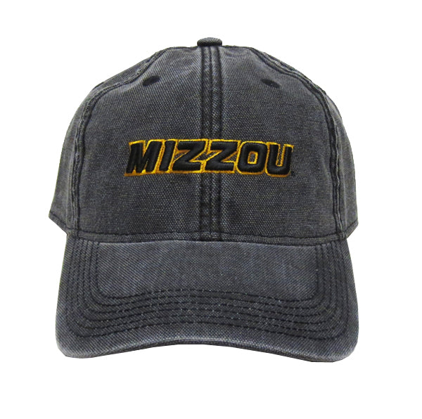 Mizzou Washed Black Cap