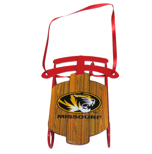 Mizzou Sled Ornament