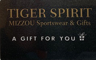 Tiger Spirit In Store Gift Card $25