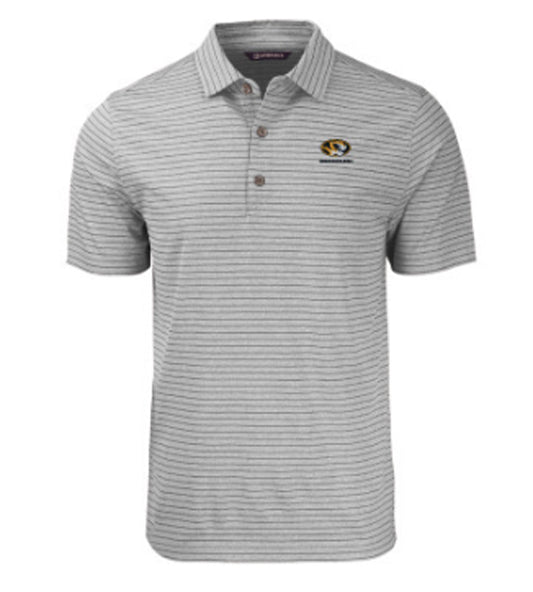 Cutter and Buck Heather Stripe Polo