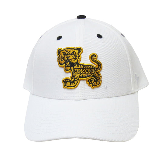 Retro Tiger White Cap