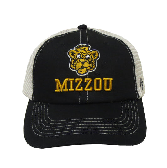 Sailor Tiger over Mizzou Black/White Trucker Cap