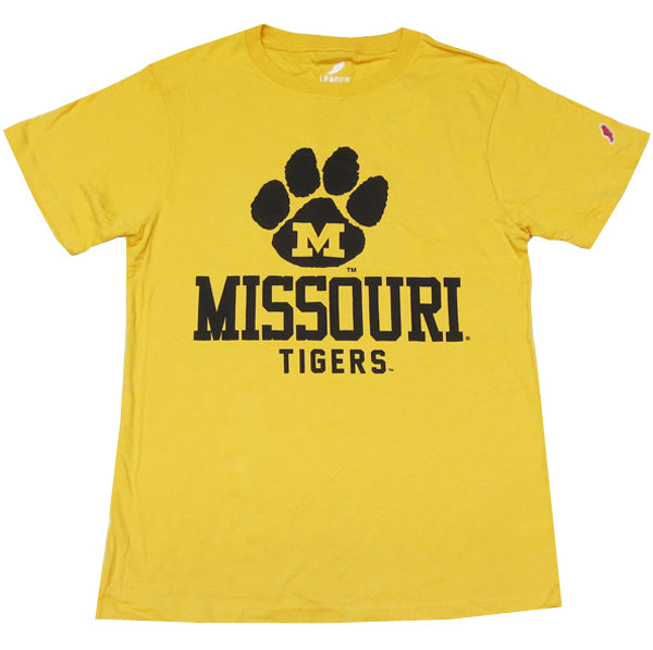 Missouri Tigers Paw Gold Tee