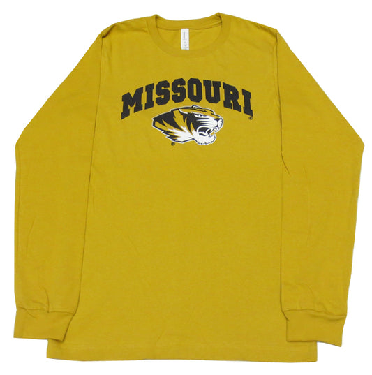 Arched Missouri over Tiger Gold LS Tee