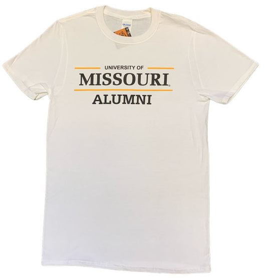 University of Missouri Alumni White Tee