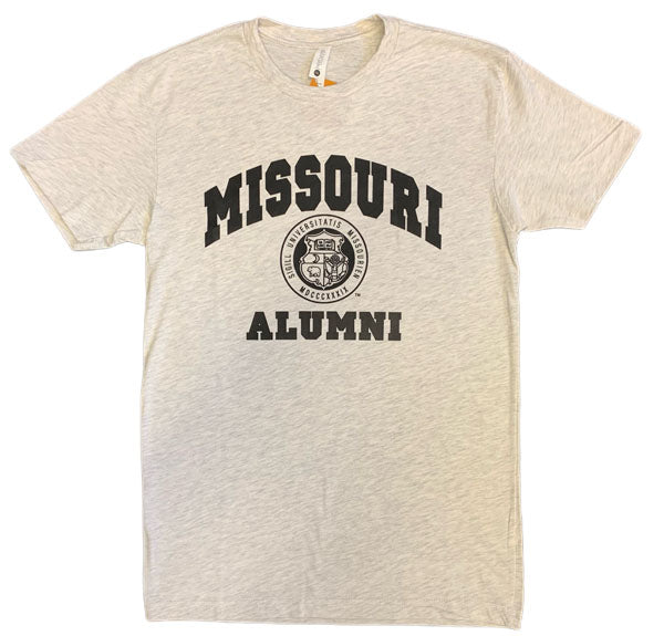 Missouri Seal Alumni Ash Grey Tee