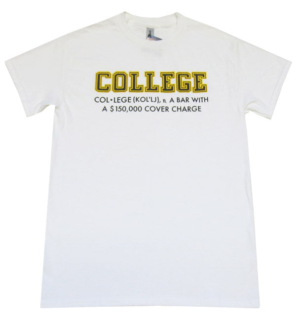 College Defined White Tee