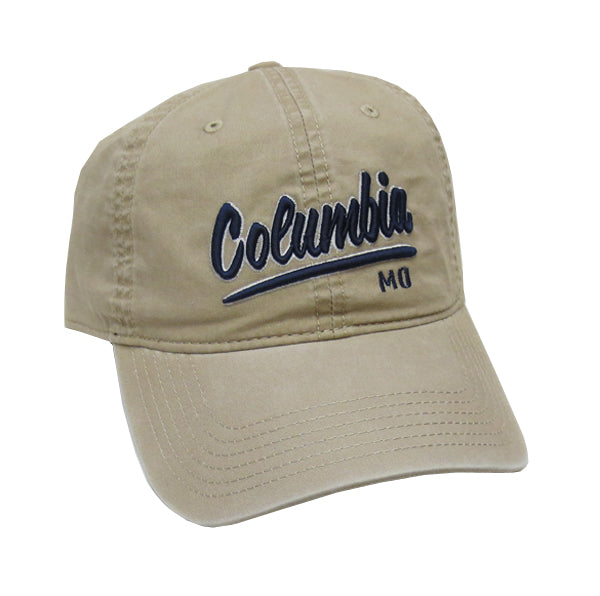 Columbia MO Khaki Cap