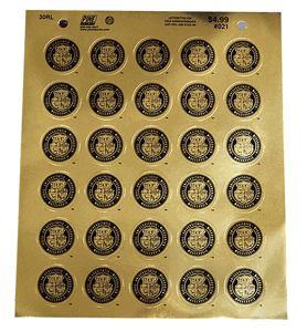 MU Seal Sticker Sheet
