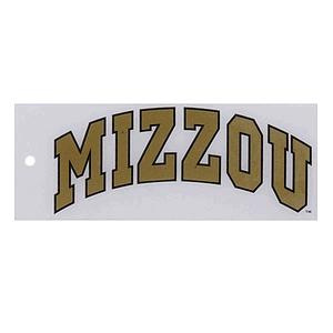 Arched Mizzou Static Cling