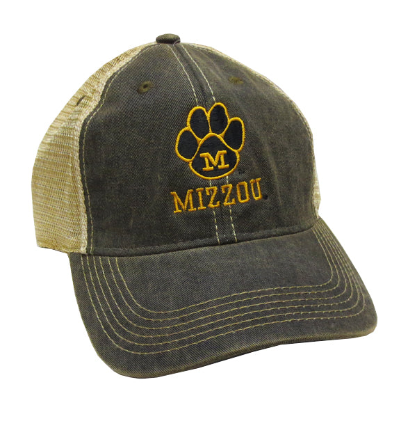 Youth Mizzou Paw Trucker Cap