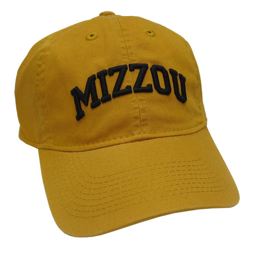 Arched MIZZOU Old Gold Cap