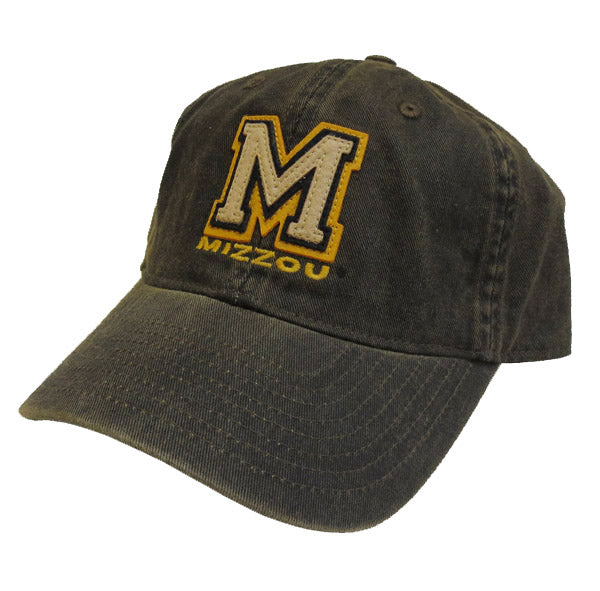 M over Mizzou Washed Black Cap